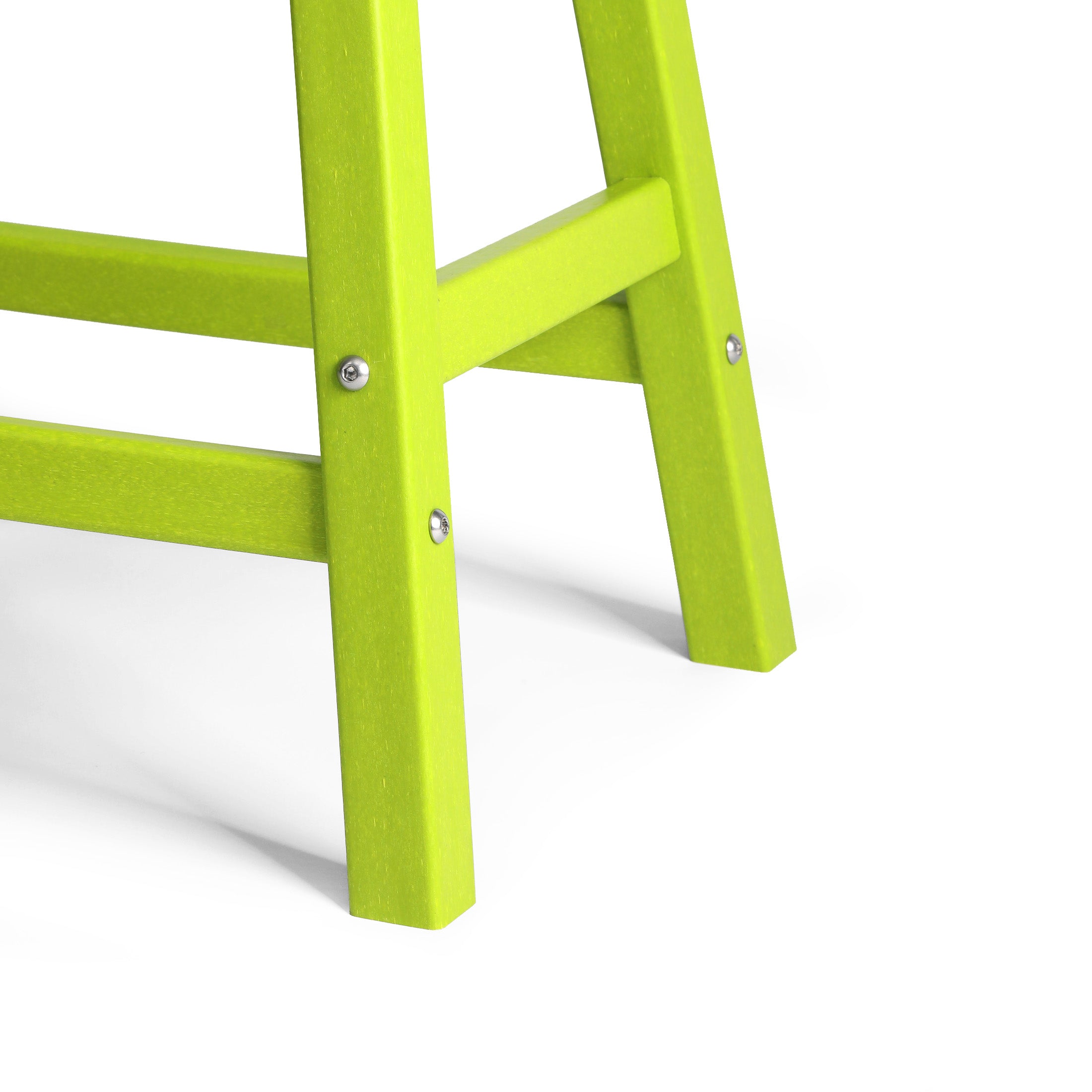 Stockholm All-Weather Outdoor Saddle Counter Stool (24" Height)