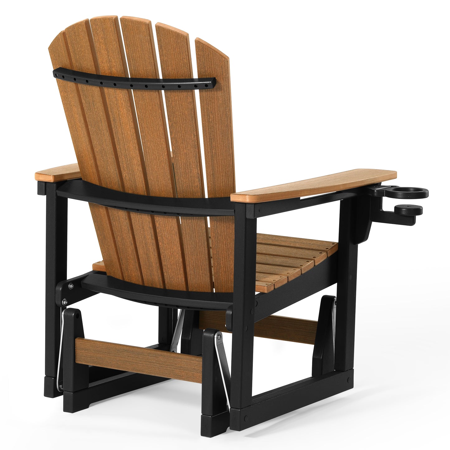 Heritage Ridge Adirondack Glider With Cup Holder