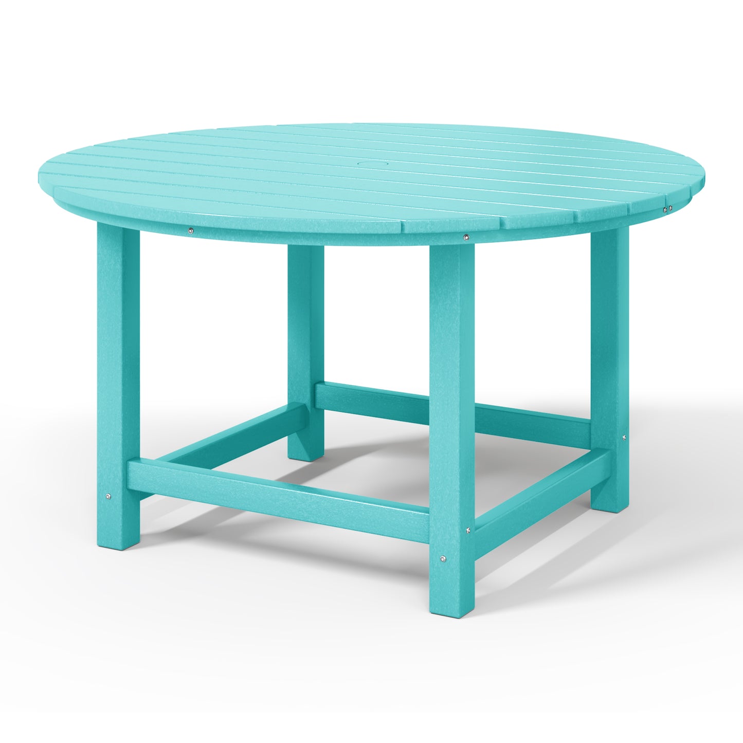 Tiny Terraces Kids' All-Weather Outdoor Round Dining Table (38" Wide)