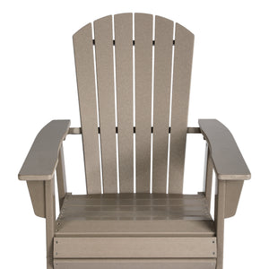 Westport All-Weather Outdoor Classic Adirondack Dining Chair