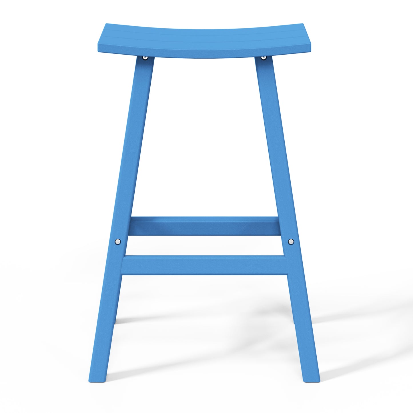 Stockholm All-Weather Outdoor Saddle Bar Stool (29" Height)