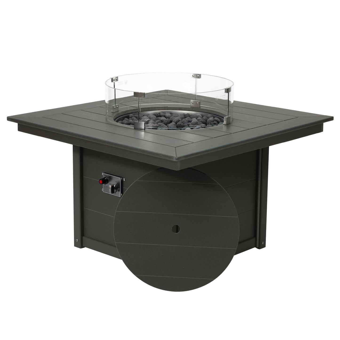 Sedona Square 42" Fire Pit Table