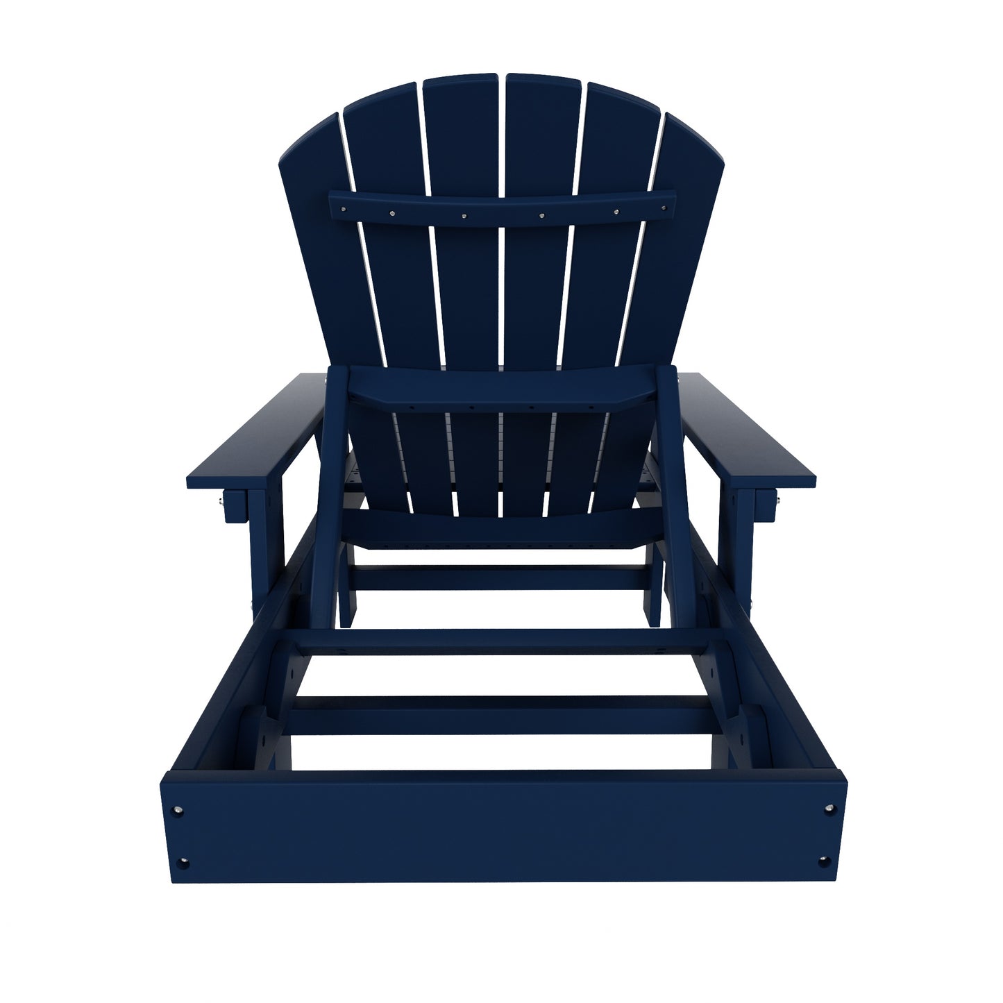 Westport Classic All-Weather Outdoor Adirondack Reclining Sun Lounger With Arms Rests
