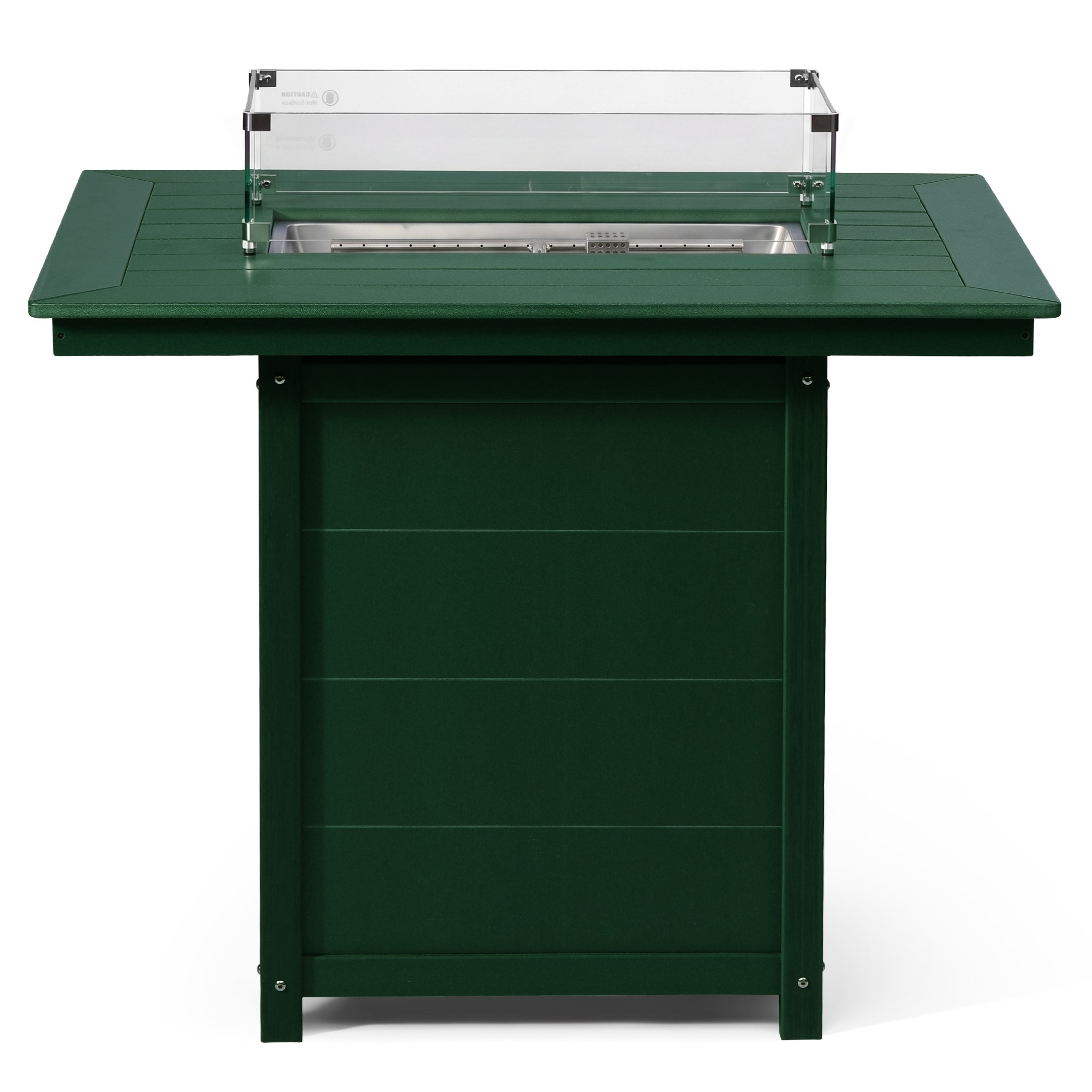 Sedona Rectangular 34" X 46" Counter Fire Pit Table