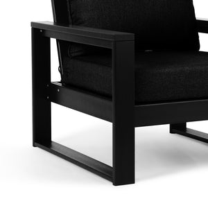 Signature All-Weather Outdoor Modular Patio Deep Seating Club Arm Chair