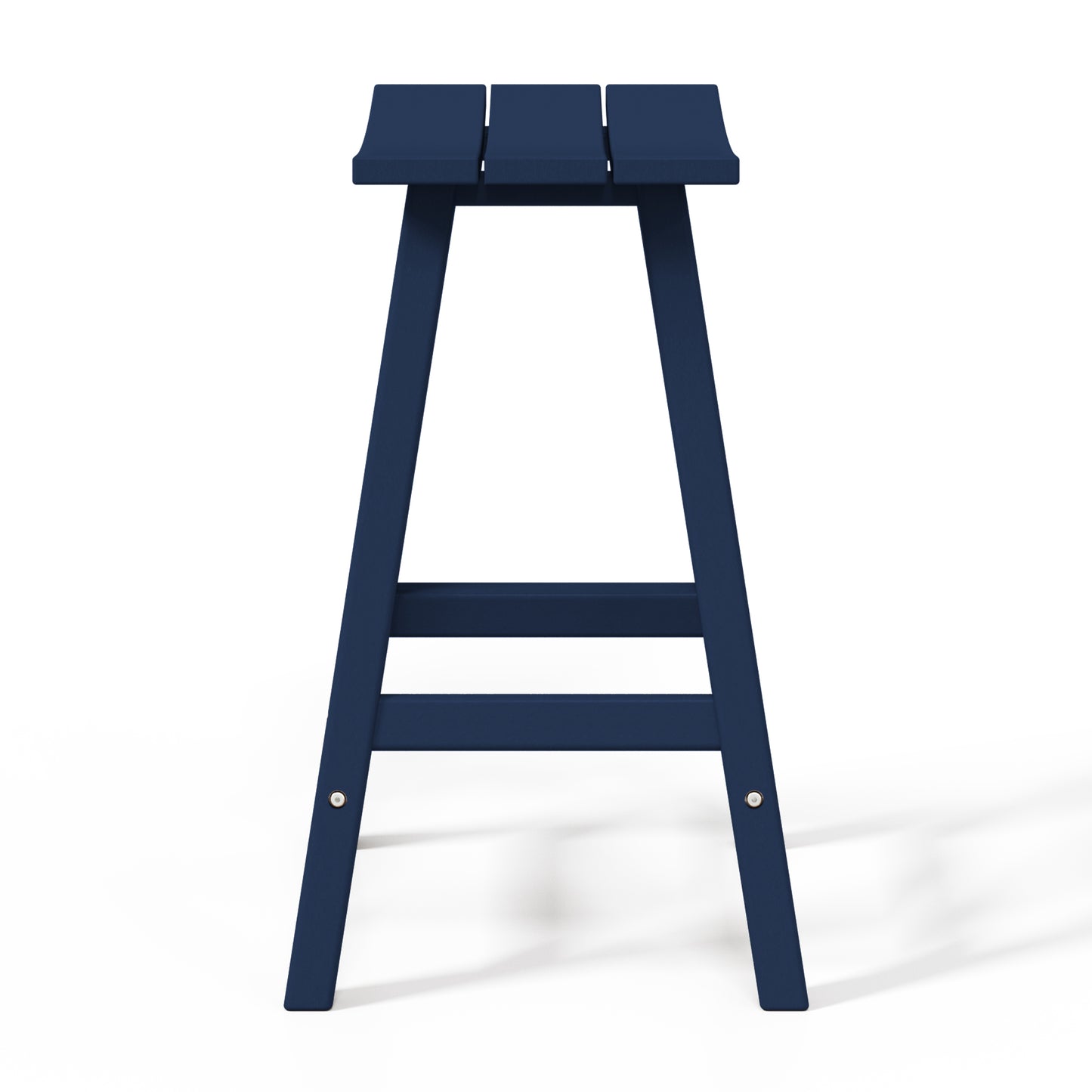 Stockholm All-Weather Outdoor Saddle Counter Stool (24" Height)