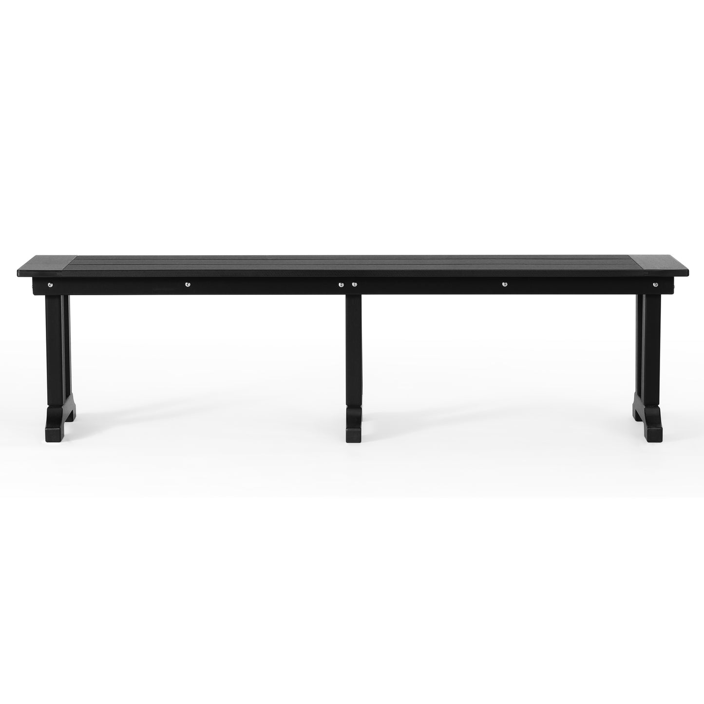 Tuscany All-Weather Outdoor 65" Trestle Dining Bench