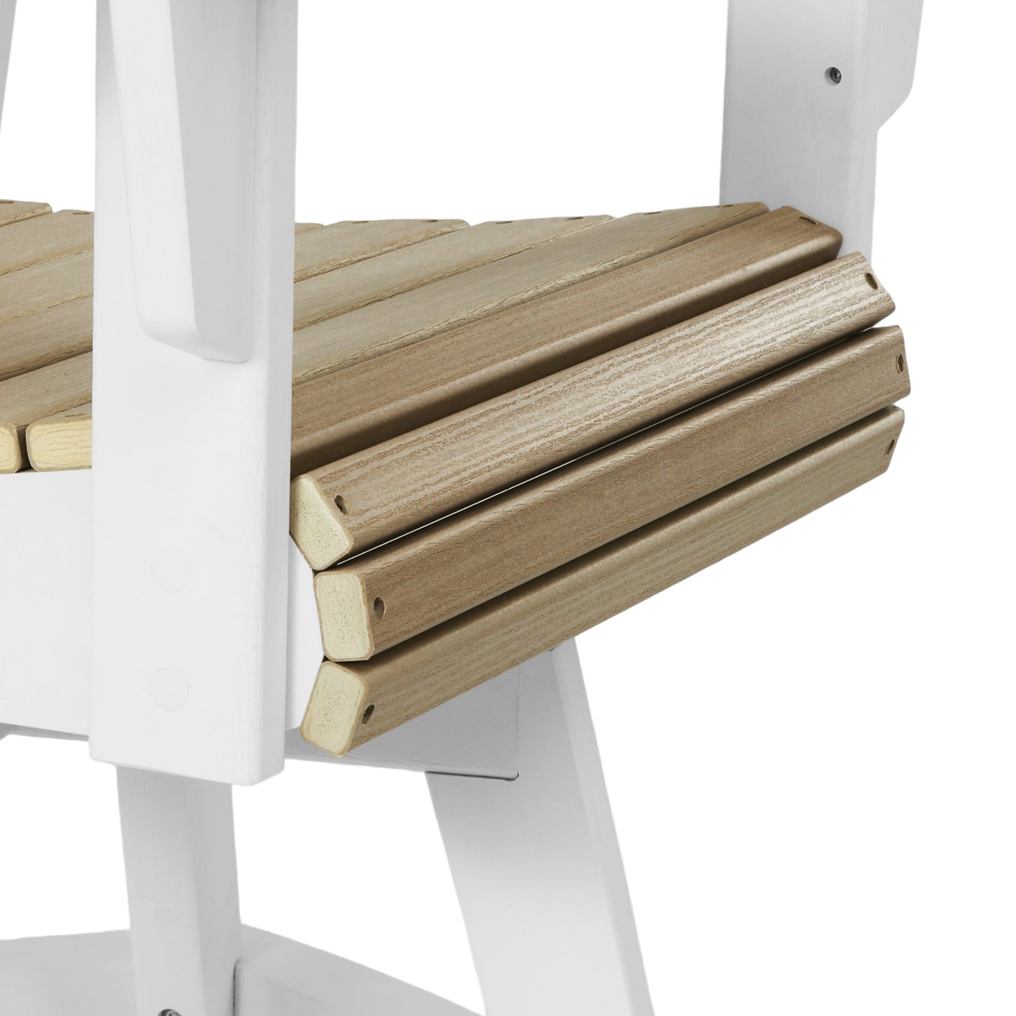 Heritage Ridge Adirondack Swivel Counter Chair With Cup Holder