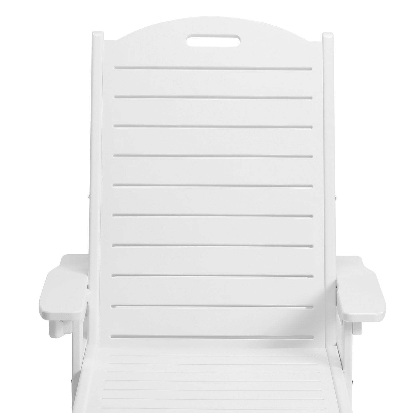 Santa Barbara Reclining Chaise Lounge with Cup Holder and Wheels