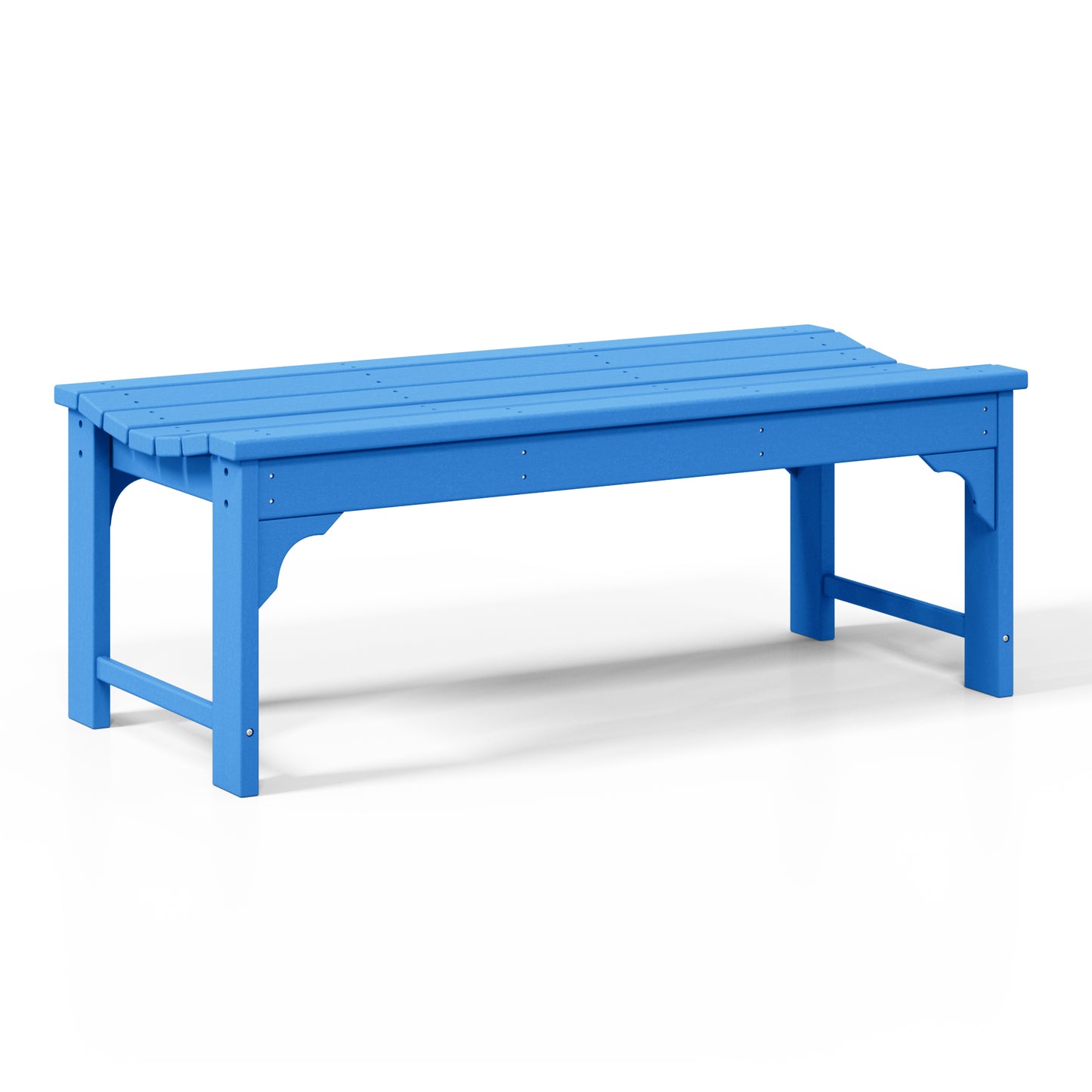 Concord All-Weather Outdoor Garden Backless Bench (46" Wide)