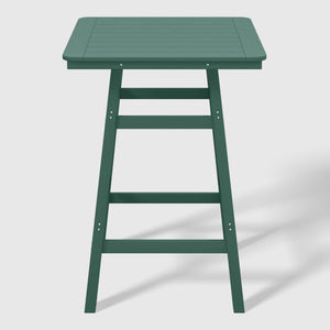 Stockholm All-Weather Outdoor 30" Square Bar Table (42" Height)