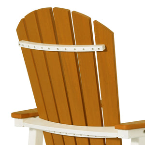 Heritage Ridge Adirondack Glider With Cup Holder