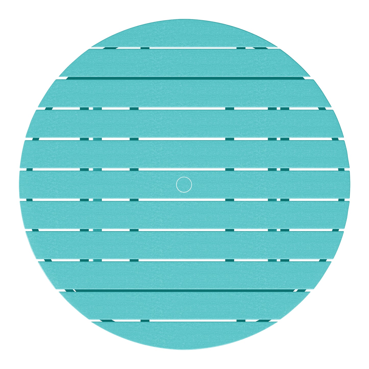 Tiny Terraces Kids' All-Weather Outdoor Round Dining Table (38" Wide)