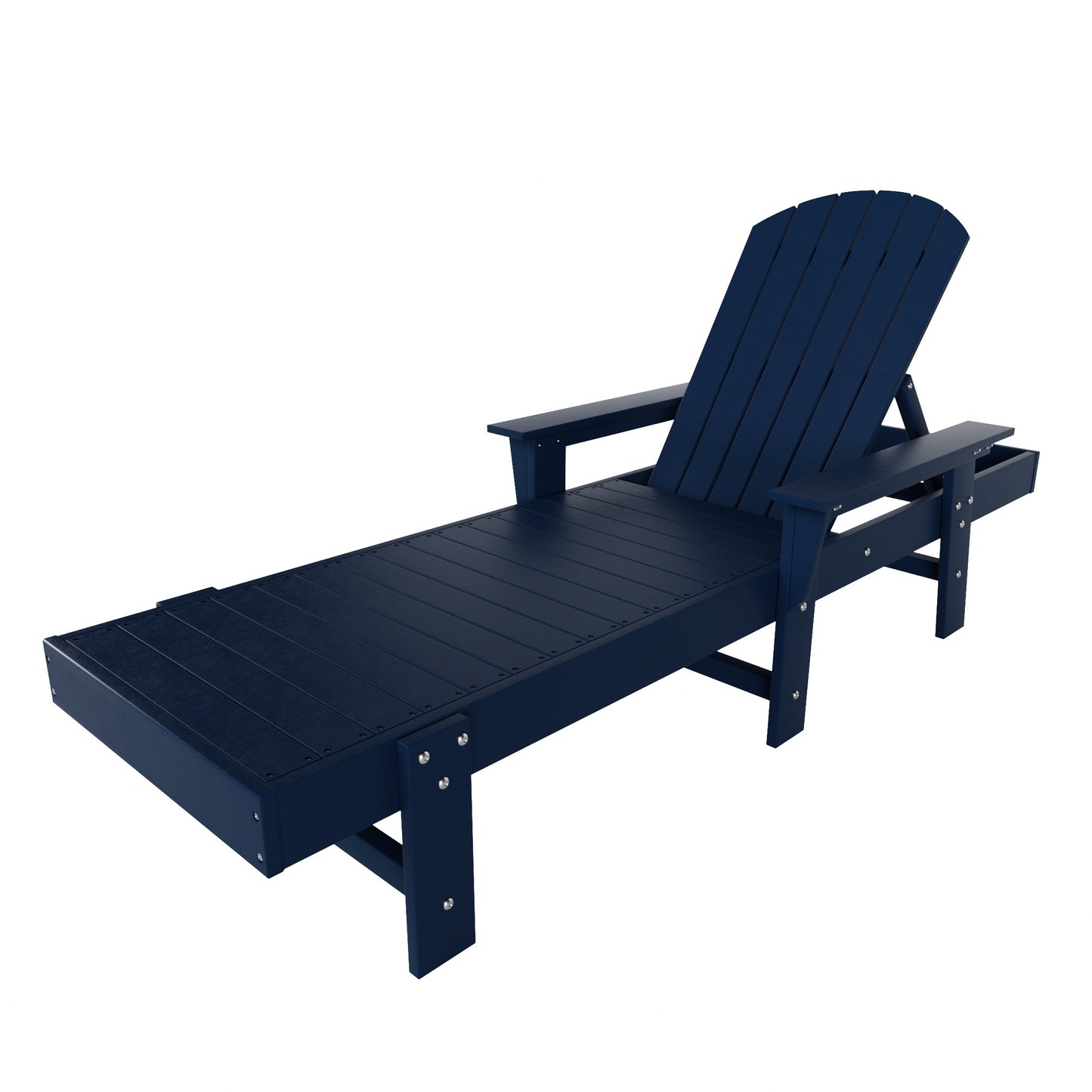 Westport Classic All-Weather Outdoor Adirondack Reclining Sun Lounger With Arms Rests