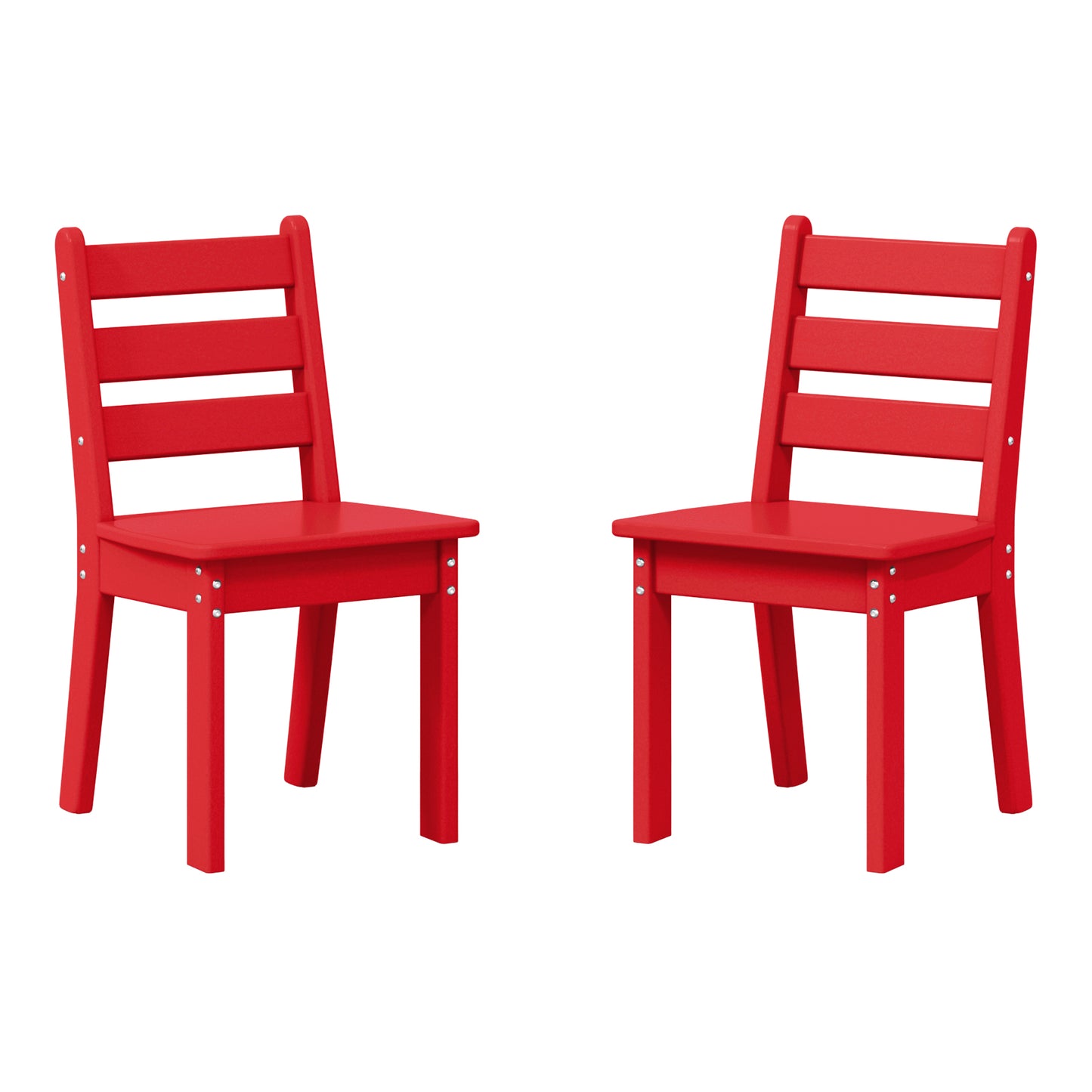 Tiny Terraces Kids' All-Weather Outdoor Dining Chair (Set of 2)