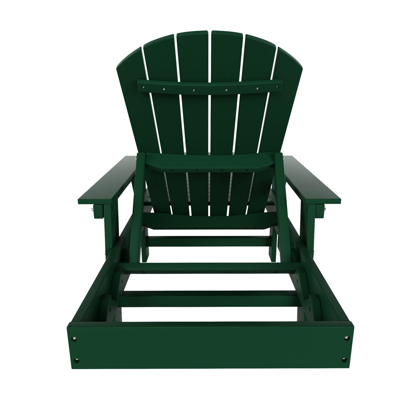 Westport Classic All-Weather Outdoor Adirondack Reclining Sun Lounger With Arms Rests