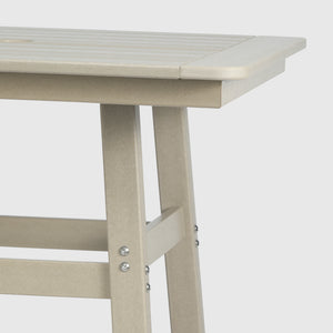 Stockholm All-Weather Outdoor 30" Square Bar Table (42" Height)