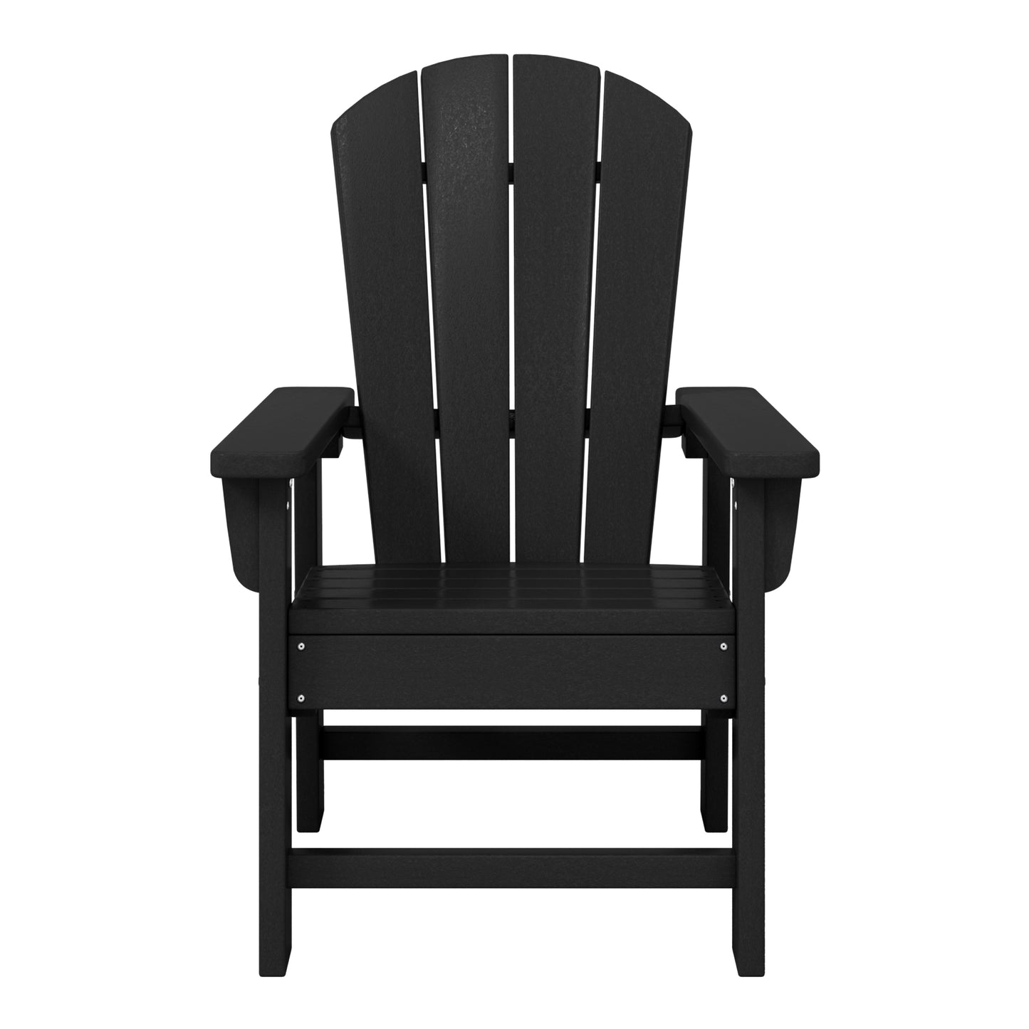 Tiny Terraces Kids' All-Weather Outdoor Poly Adirondack Chair