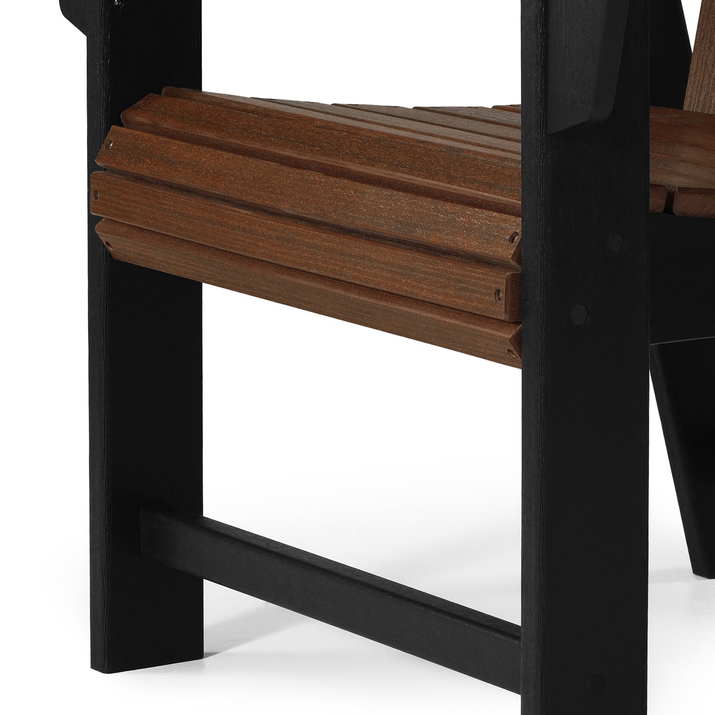 Heritage Ridge Adirondack Dining Chair With Cup Holder