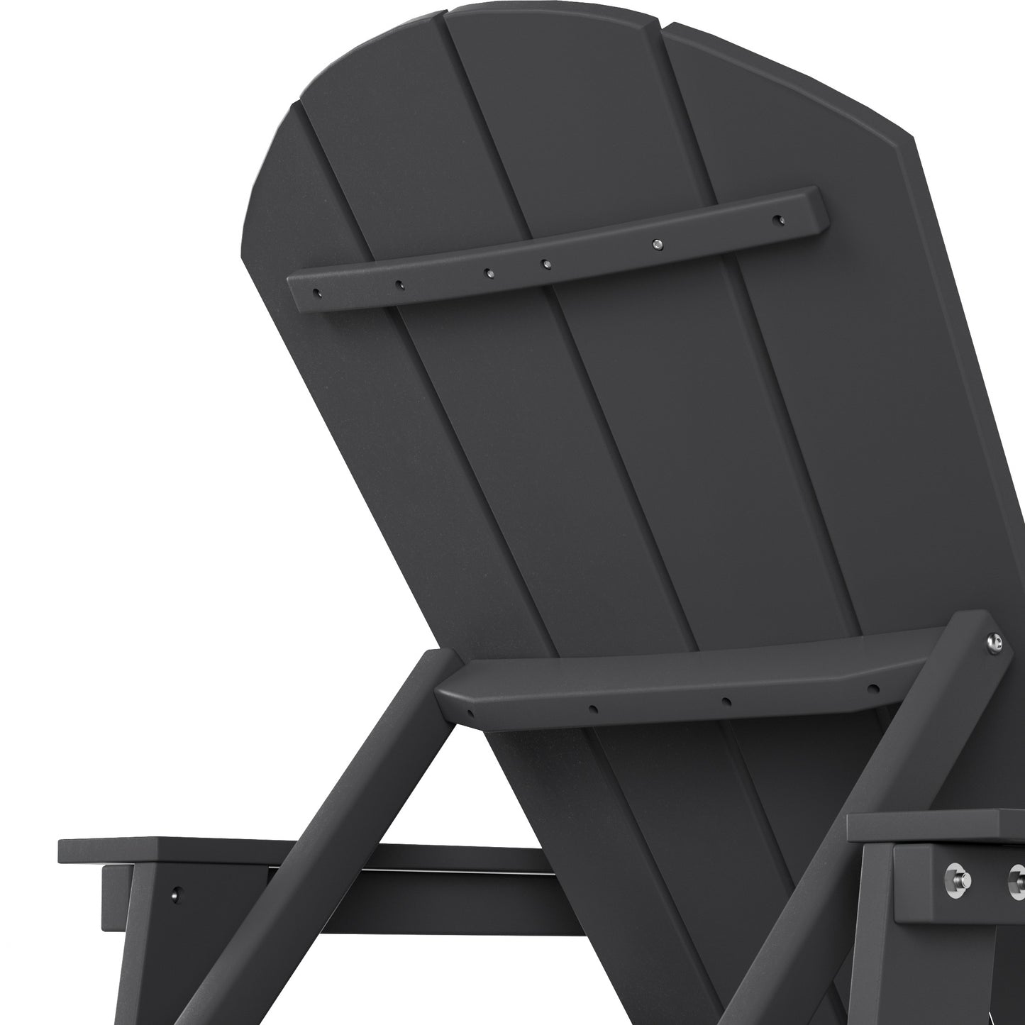 Chatham All-Weather Outdoor Adirondack Reclining Sun Lounger With Arms Rests & Wheels