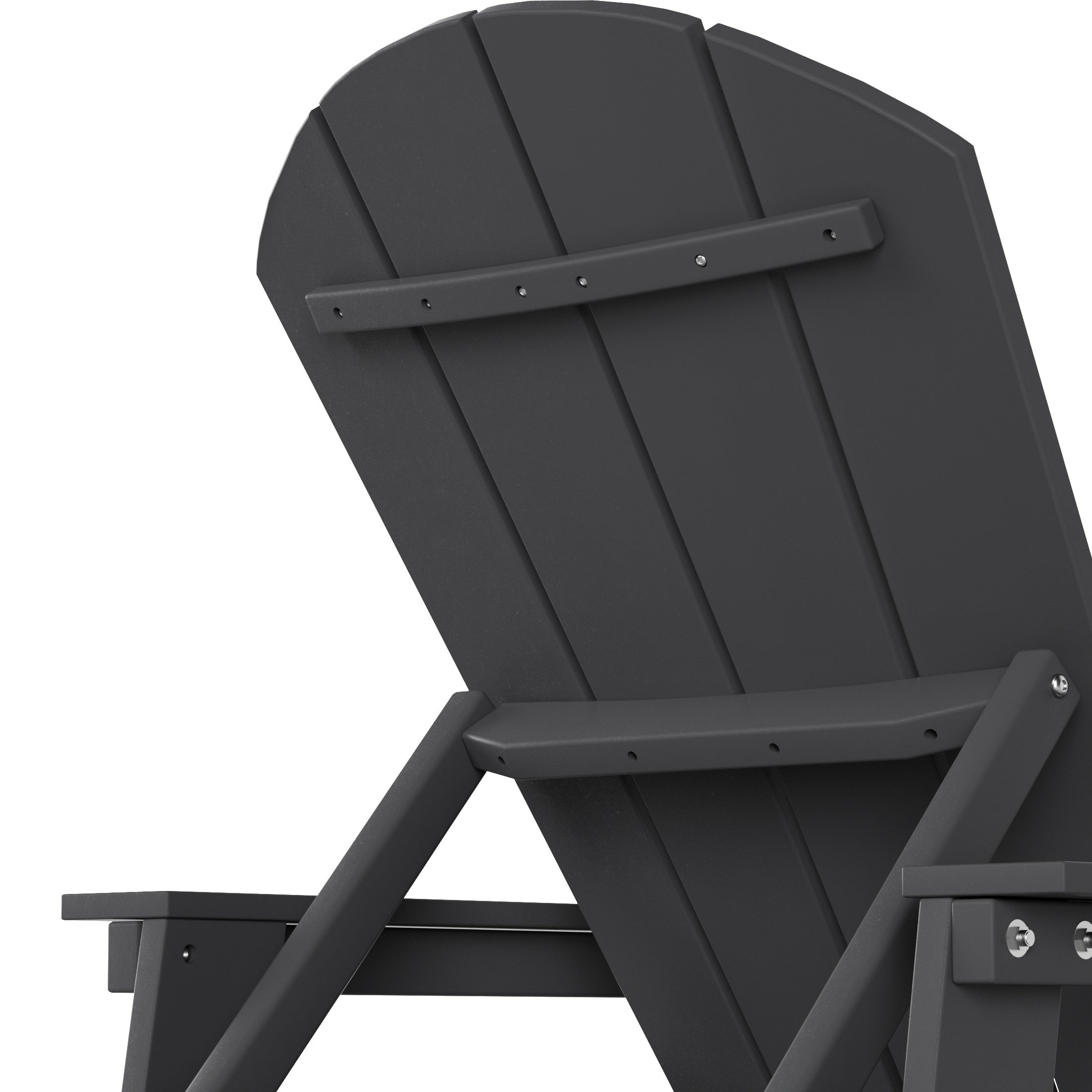 Chatham All-Weather Outdoor Adirondack Reclining Sun Lounger With Arms Rests & Wheels