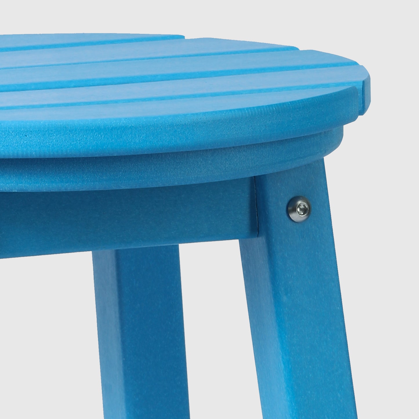 Stockholm All-Weather Outdoor Round Bar Stool (29" Height)