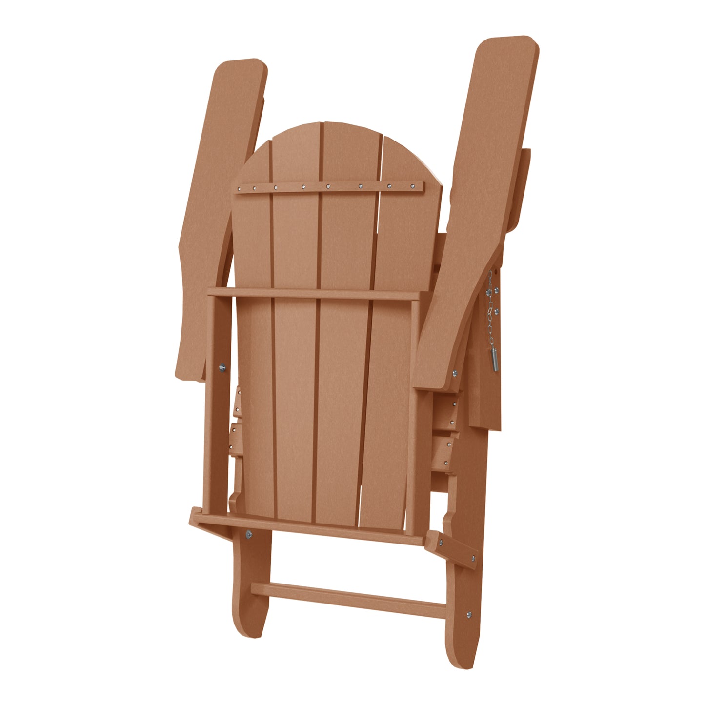 Chatham Folding Adjustable Adirondack Chair with Cup Holder and Hideaway Ottoman