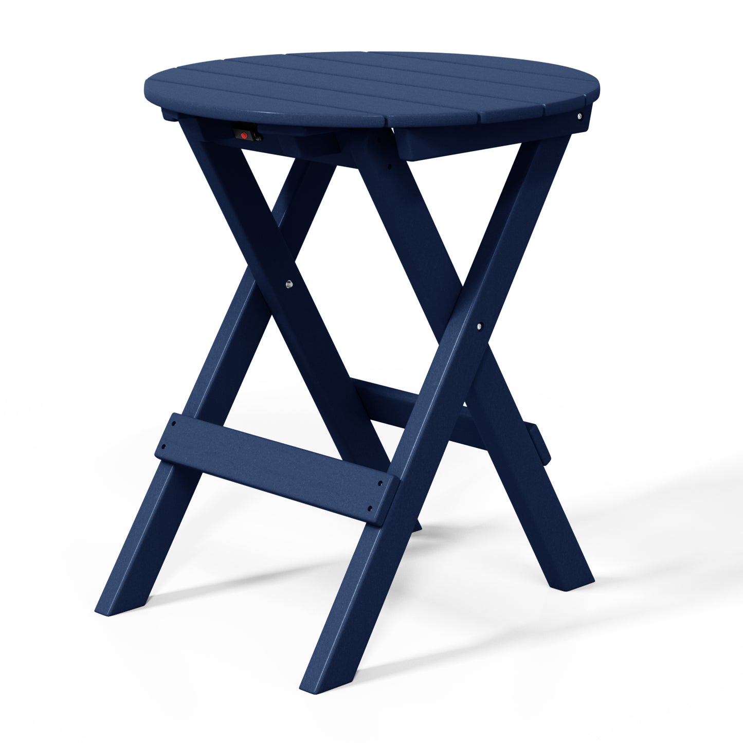 Tuscany All-Weather Outdoor Patio Round Folding Dining Table (24" Top)