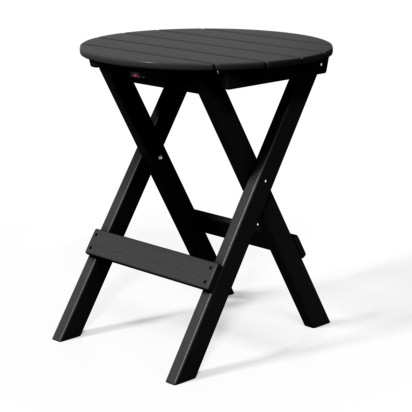 Tuscany All-Weather Outdoor Patio Round Folding Dining Table (24" Top)