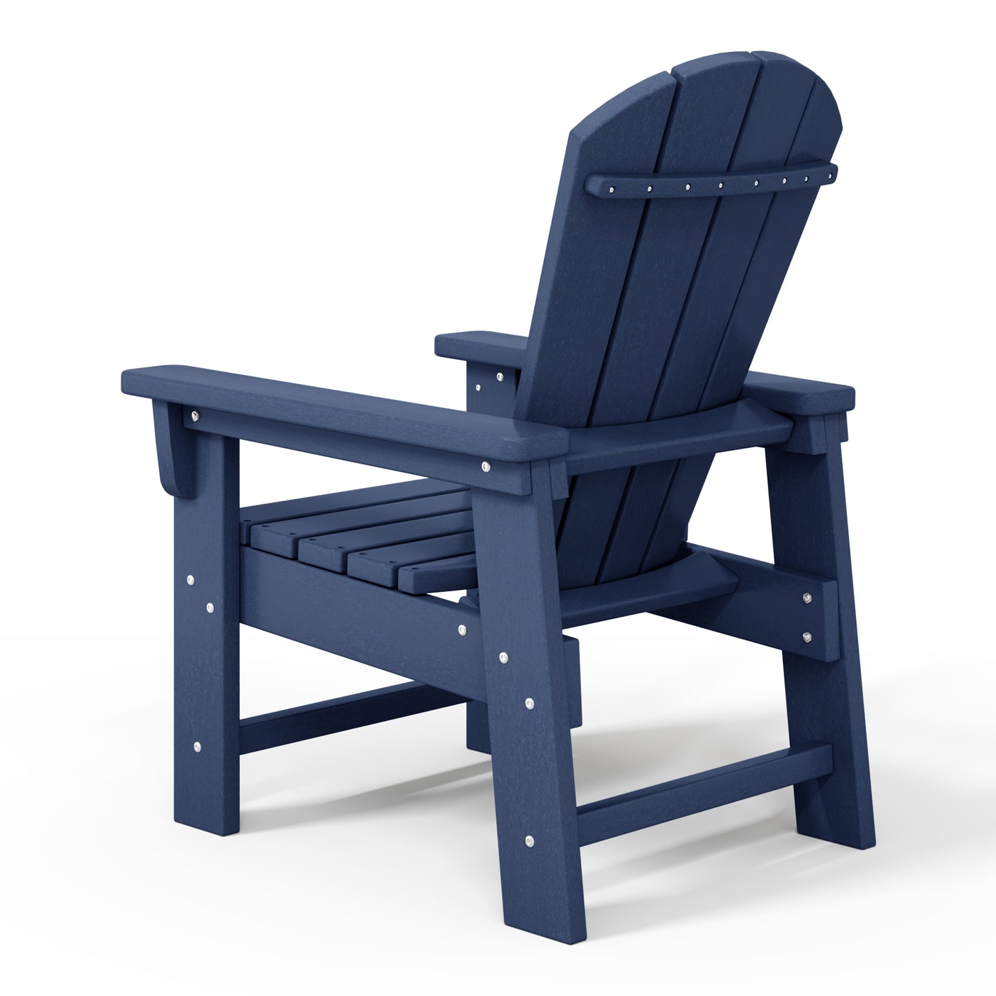 Tiny Terraces Kids' All-Weather Outdoor Poly Adirondack Chair