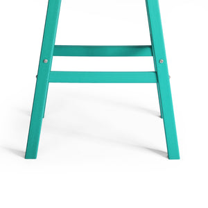 Stockholm All-Weather Outdoor Saddle Bar Stool (29" Height)