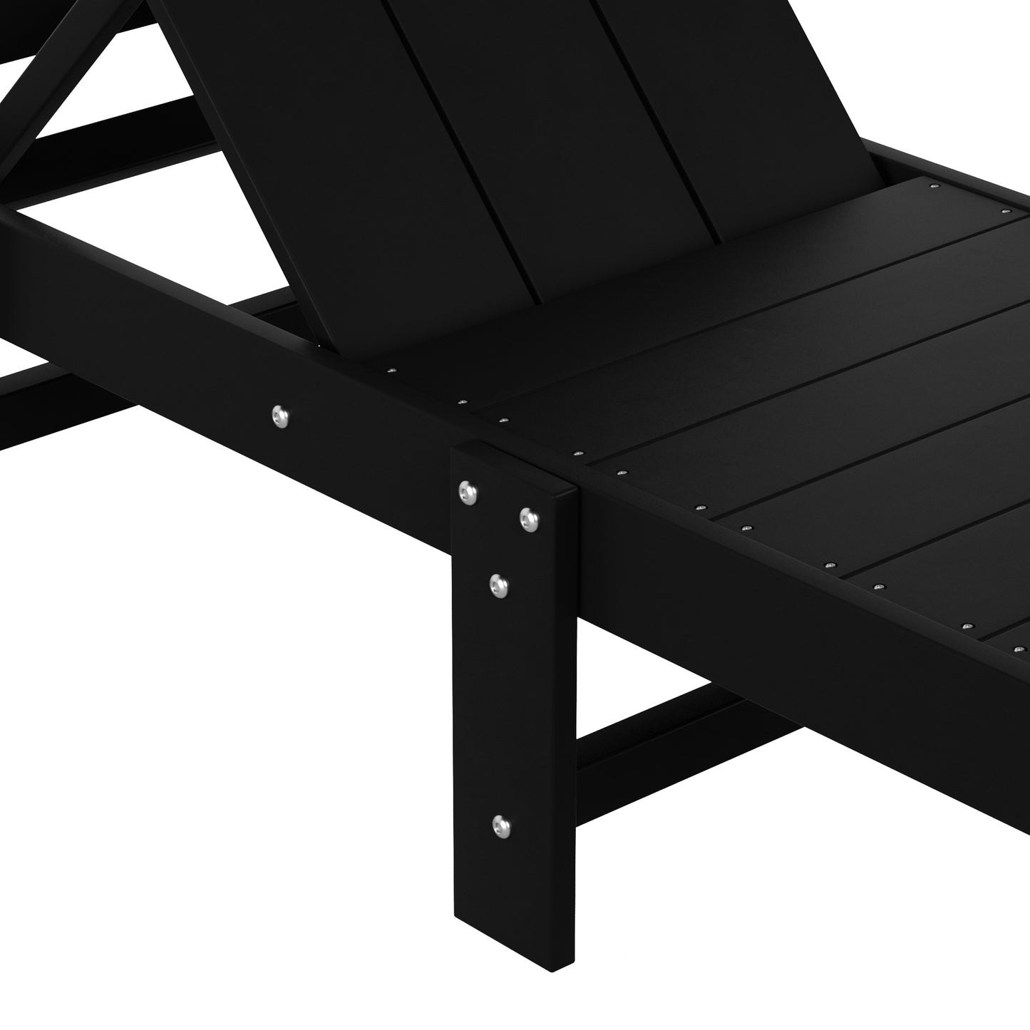 Malibu Modern All-Weather Outdoor Reclining Sun Lounger With Wheels