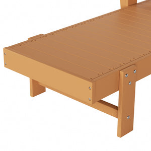 Westport Classic All-Weather Outdoor Adirondack Reclining Sun Lounger With Arms Rests