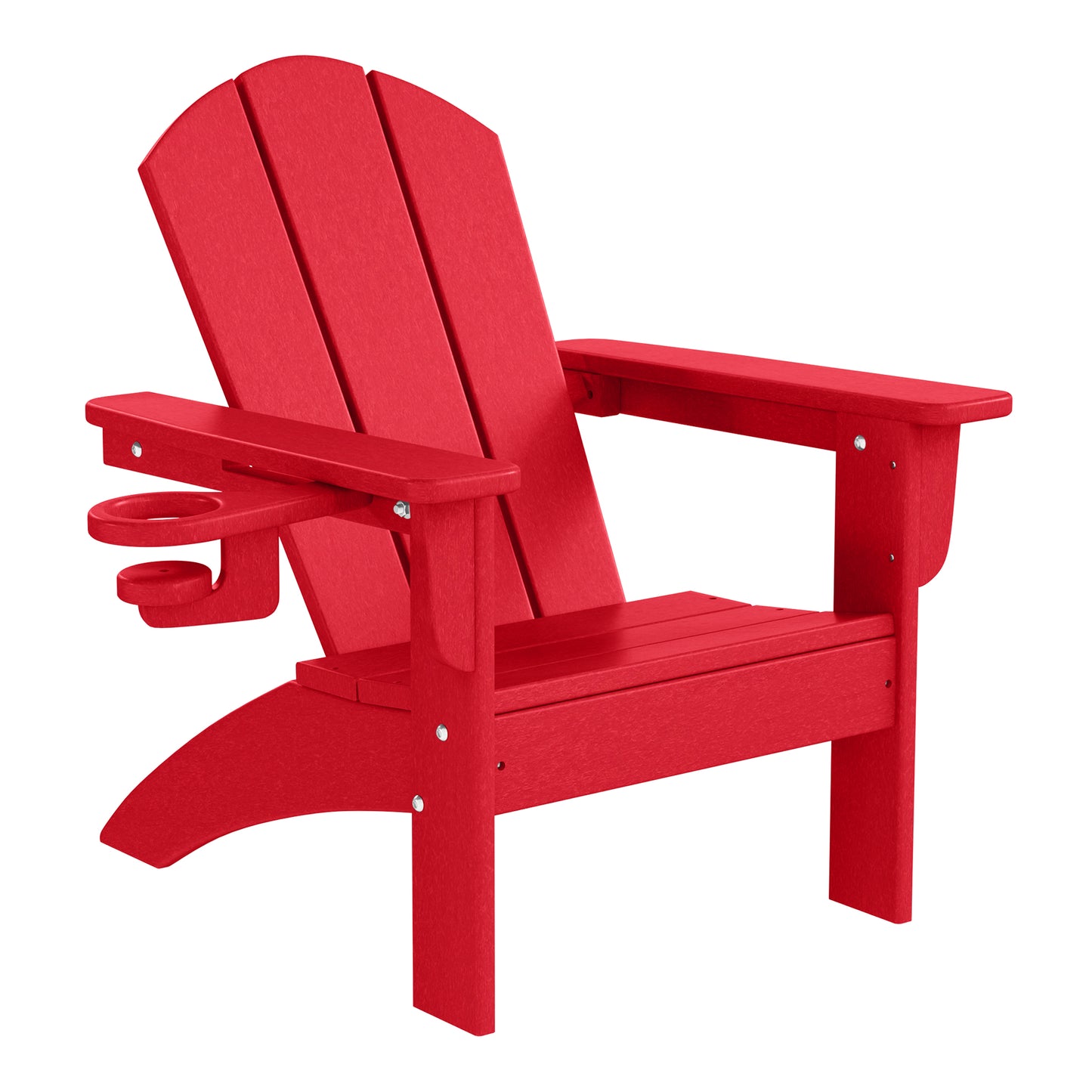 Tiny Terraces Kids Adirondack Chair with Cup Holder (Set of 2)