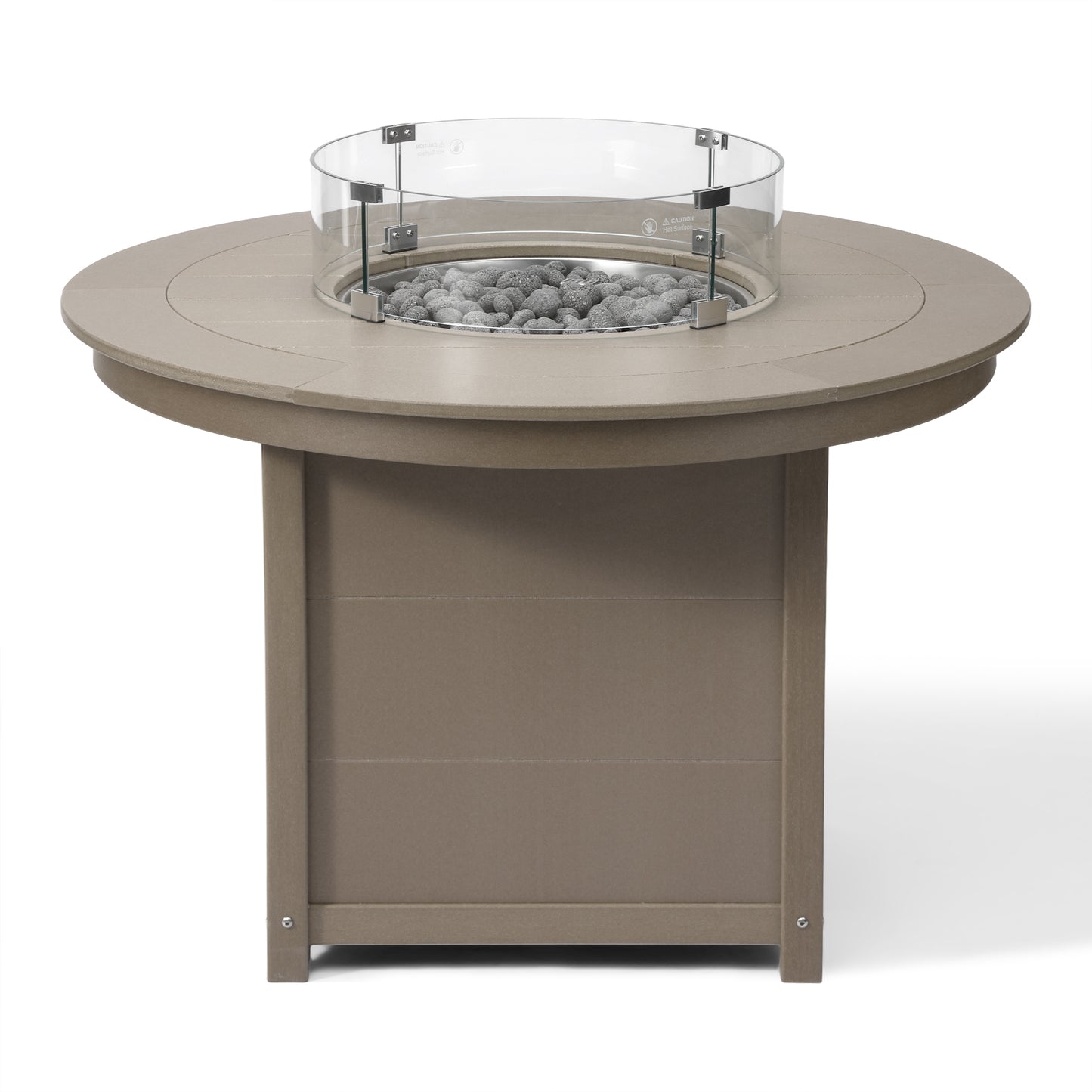 Sedona Round 47" Dining Fire Pit Table