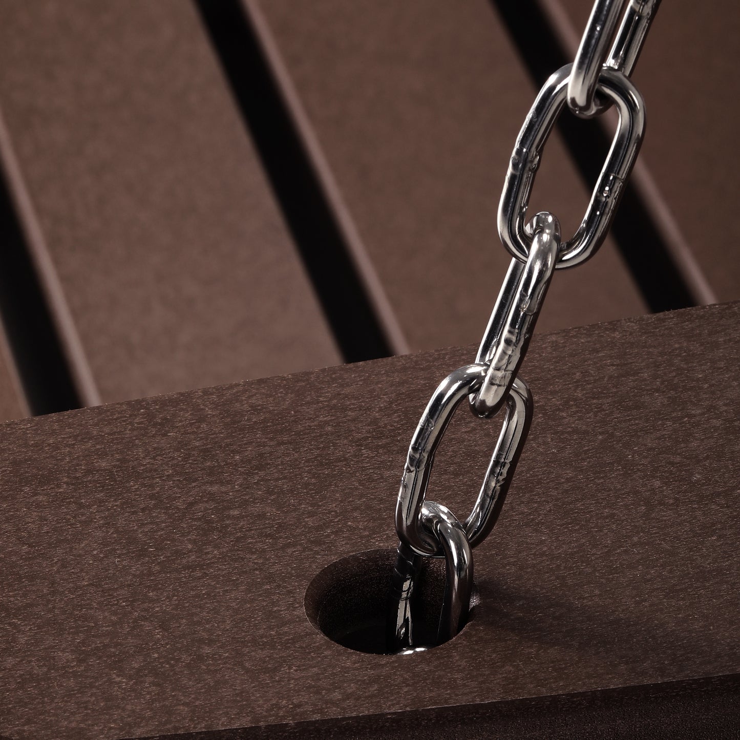 Charleston 54" Porch Swing with Folding Cup Holder