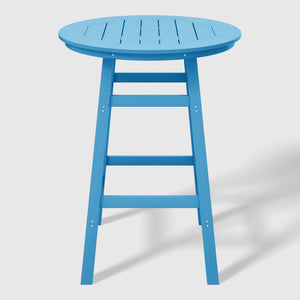 Stockholm All-Weather Outdoor 35" Round Bar Table (42" Height)