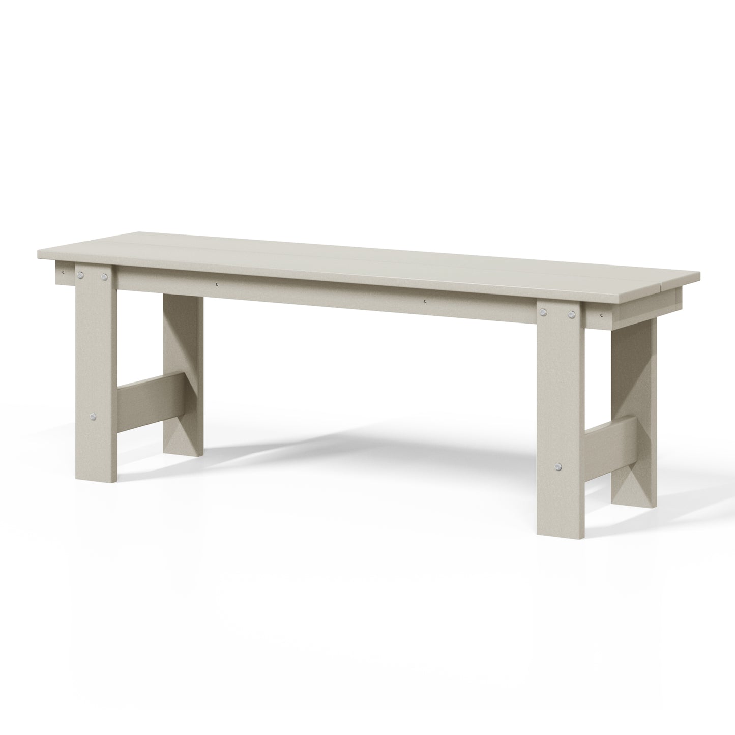 Concord All-Weather Outdoor Patio Bench (48" Wide)