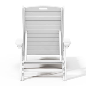 Santa Monica All-Weather Outdoor Reclining Sun Lounger with Arm Rests