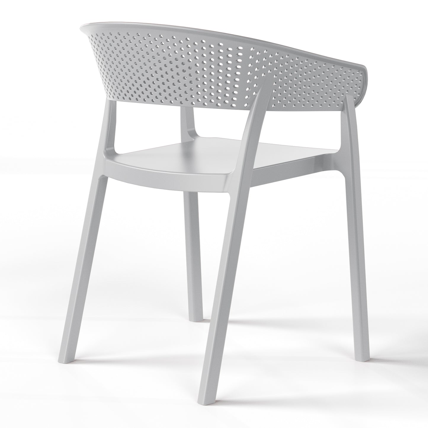 Polyform Stacking Dining Arm Chair (Set of 2)