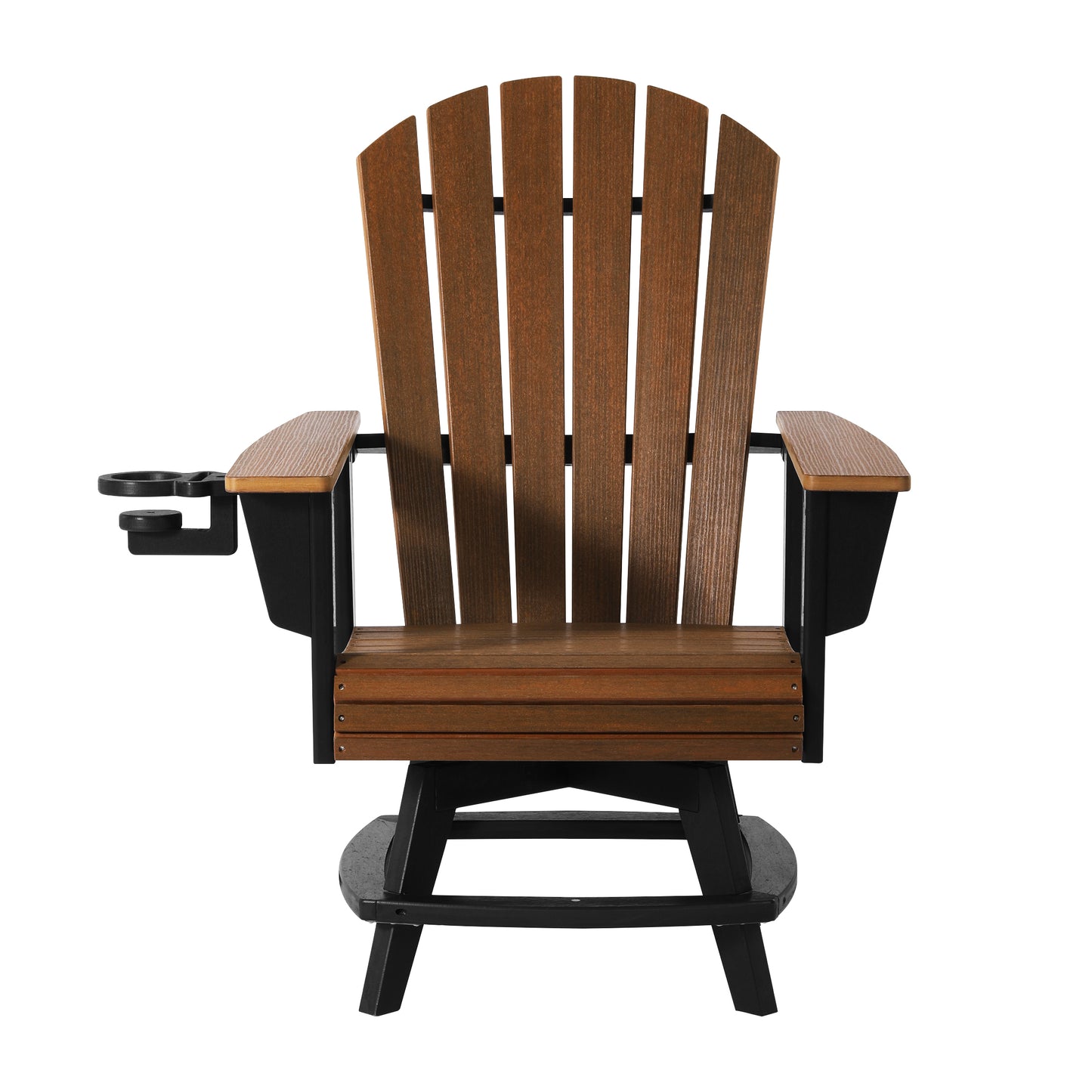 Heritage Ridge Adirondack Swivel Dining Chair With Cup Holder