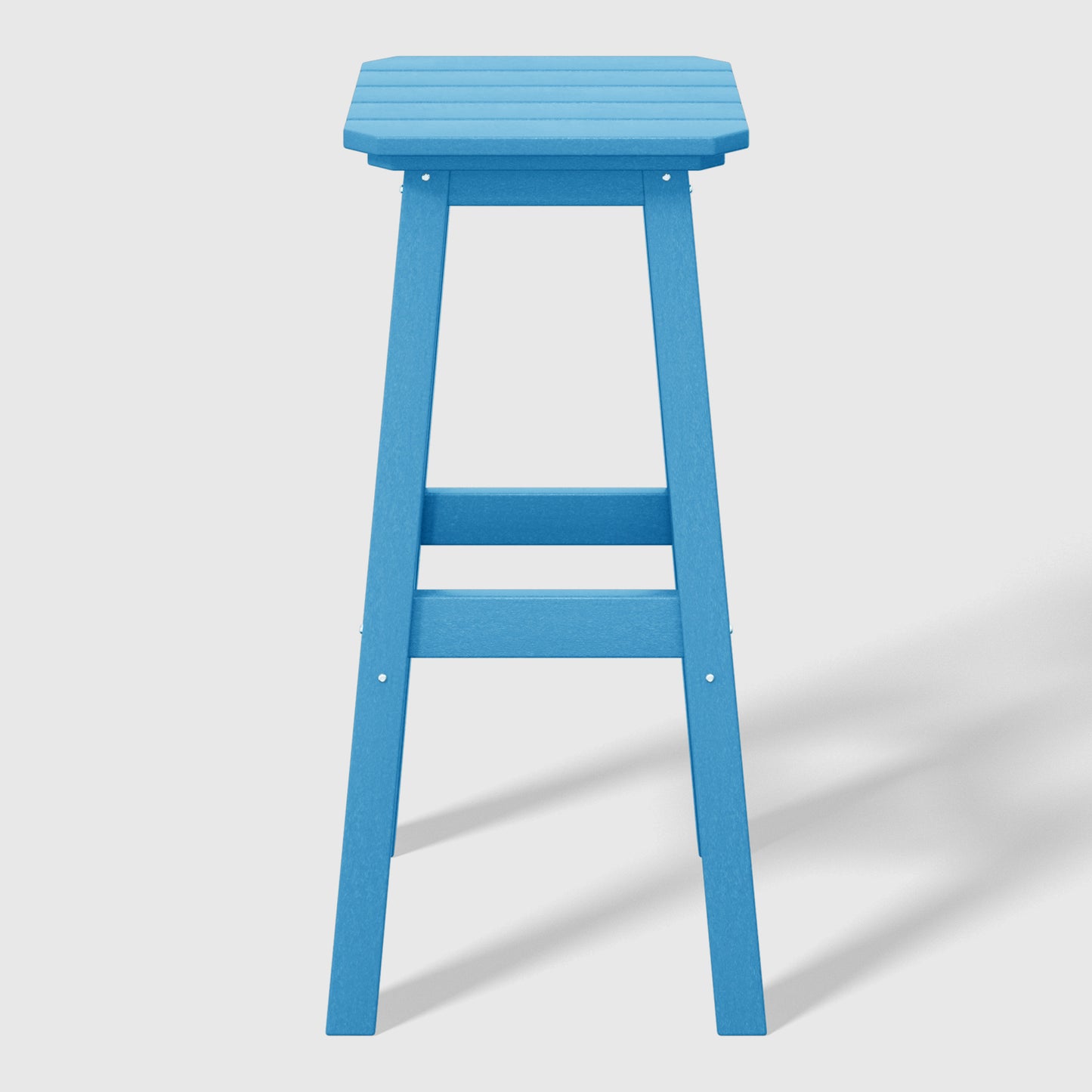 Stockholm All-Weather Outdoor Square Bar Stool (29" Height)