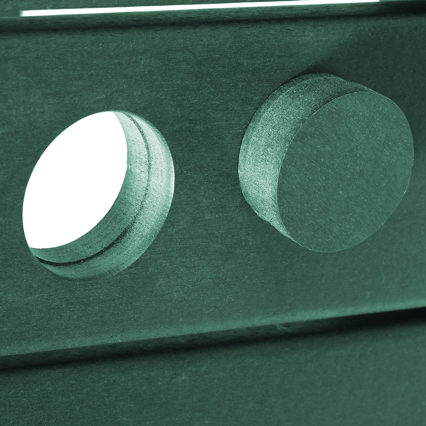 Tiny Terraces Kids' All-Weather Outdoor Round Dining Table (38" Wide)