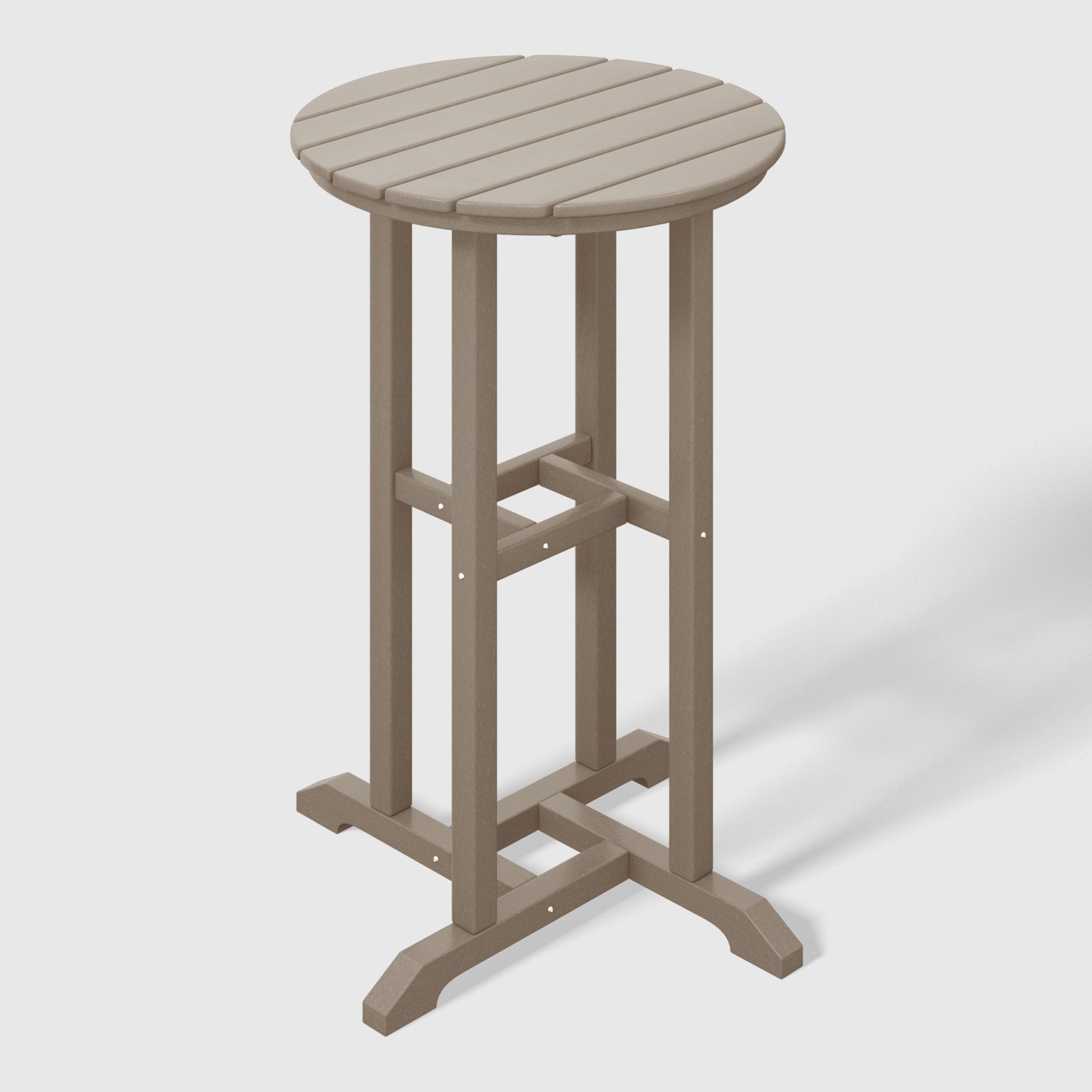 Stockholm All-Weather Outdoor Round Counter Bistro Table (37" Height)