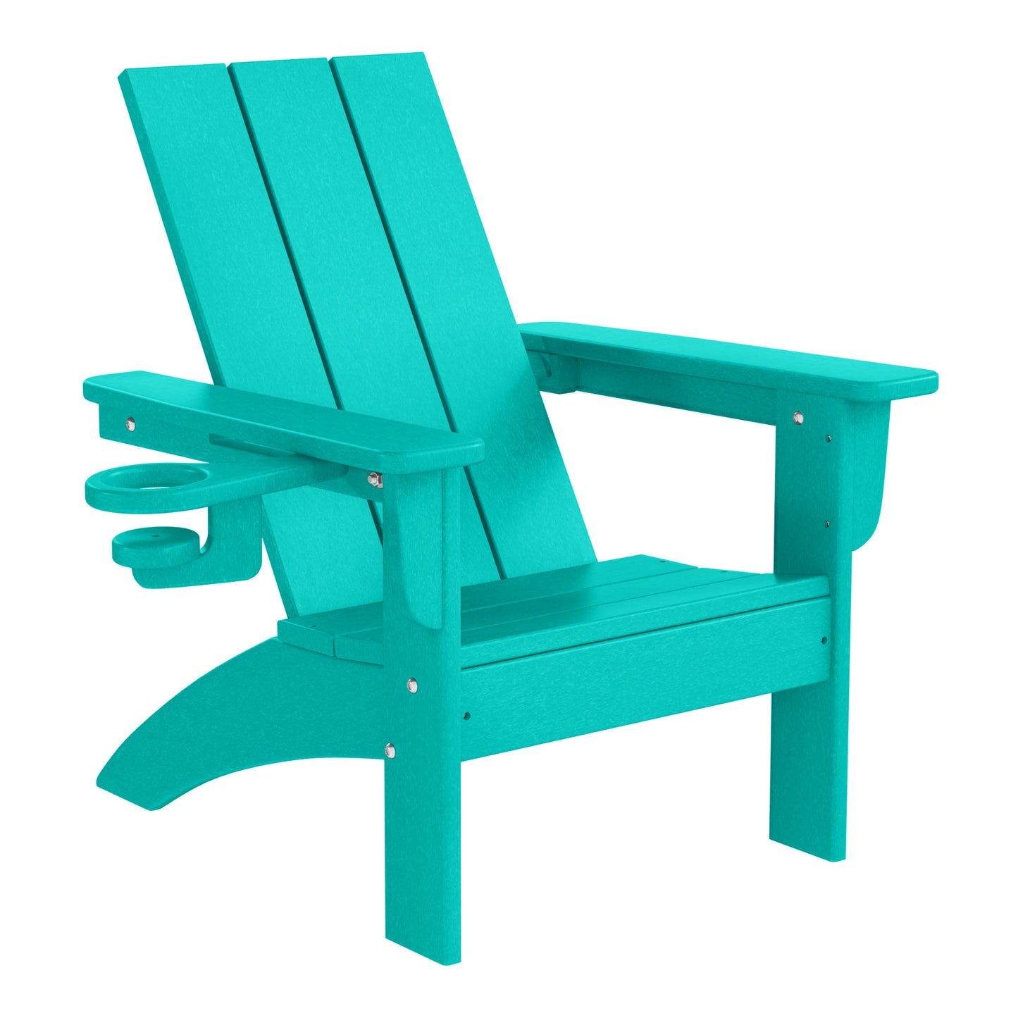 Tiny Terraces Kids Adirondack Chair with Cup Holder (Set of 2)