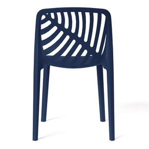 Patio Stacking Dining Side Chair (Set of 2)