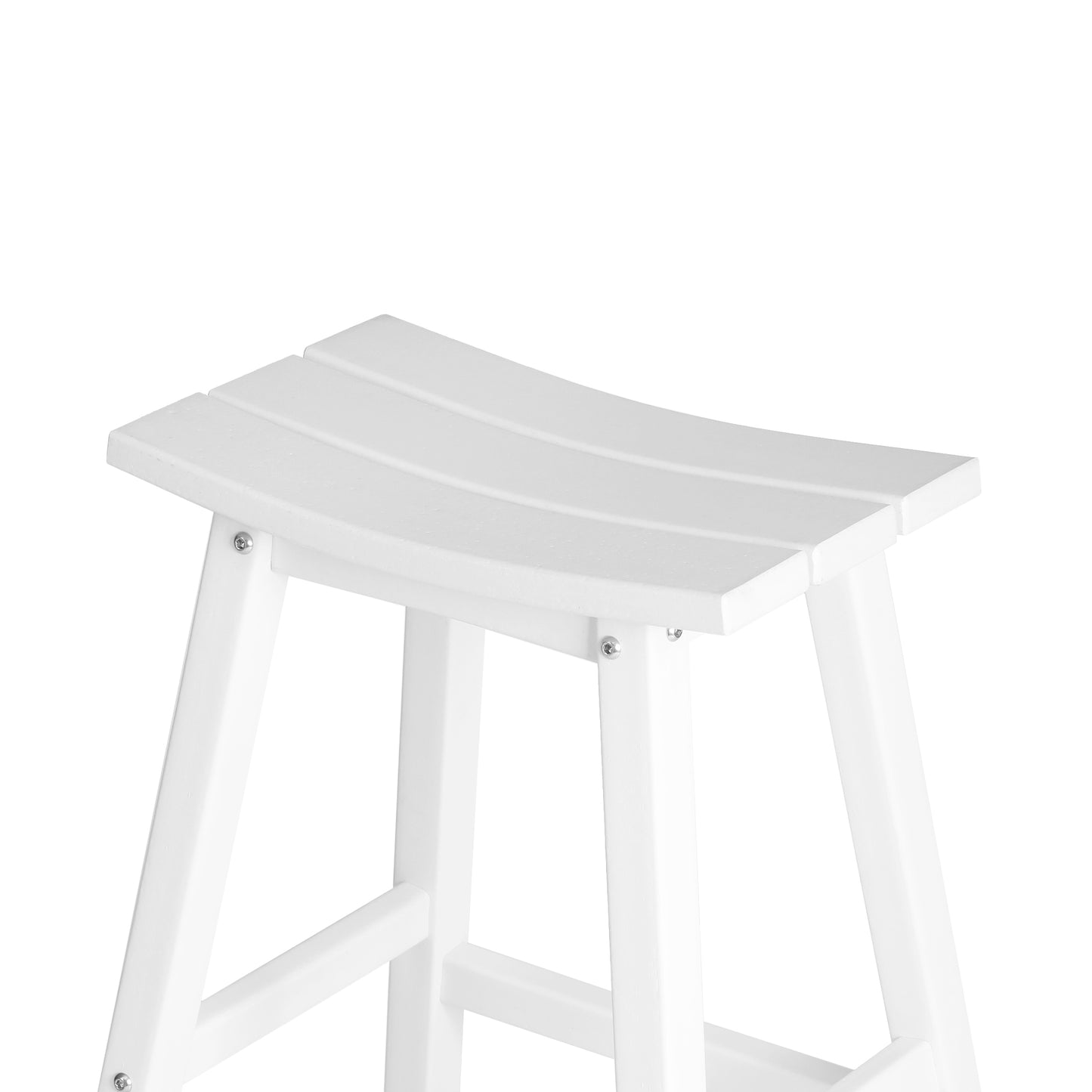 Stockholm All-Weather Outdoor Saddle Bar Stool (29" Height)