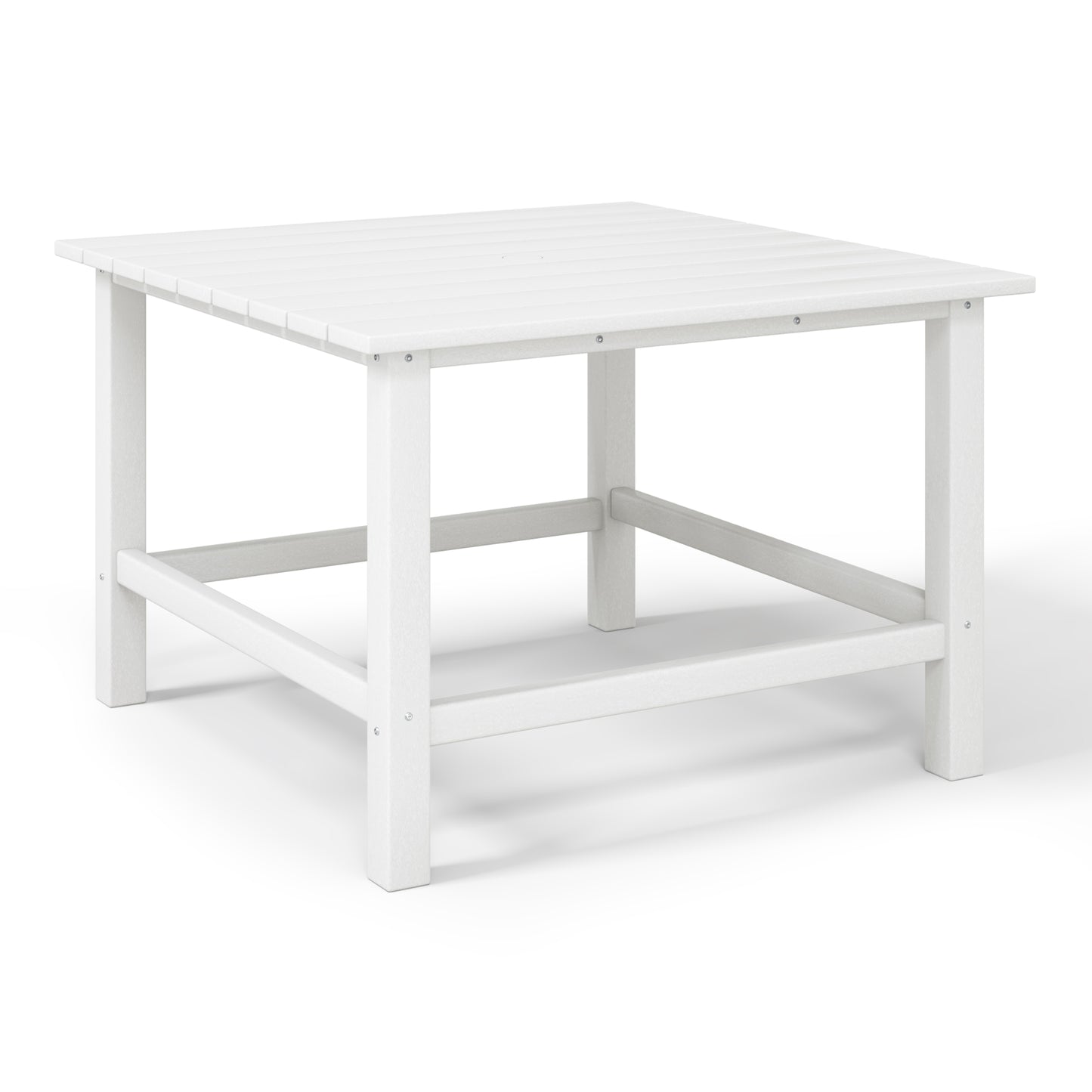 Tiny Terraces Kids' All-Weather Outdoor Square Dining Table (31" Top)
