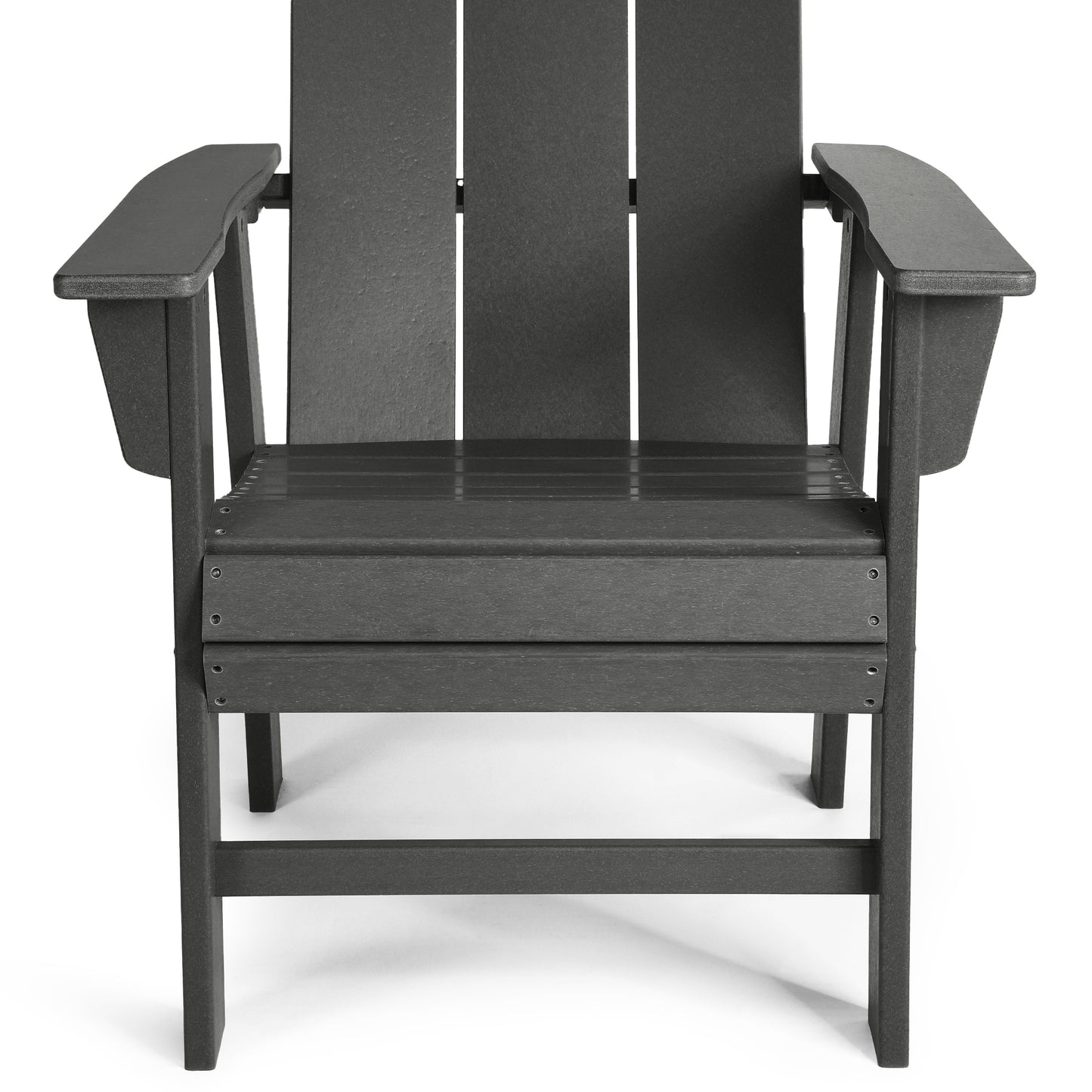 Malibu Modern All-Weather Outdoor Contoured Adirondack Dining Chair