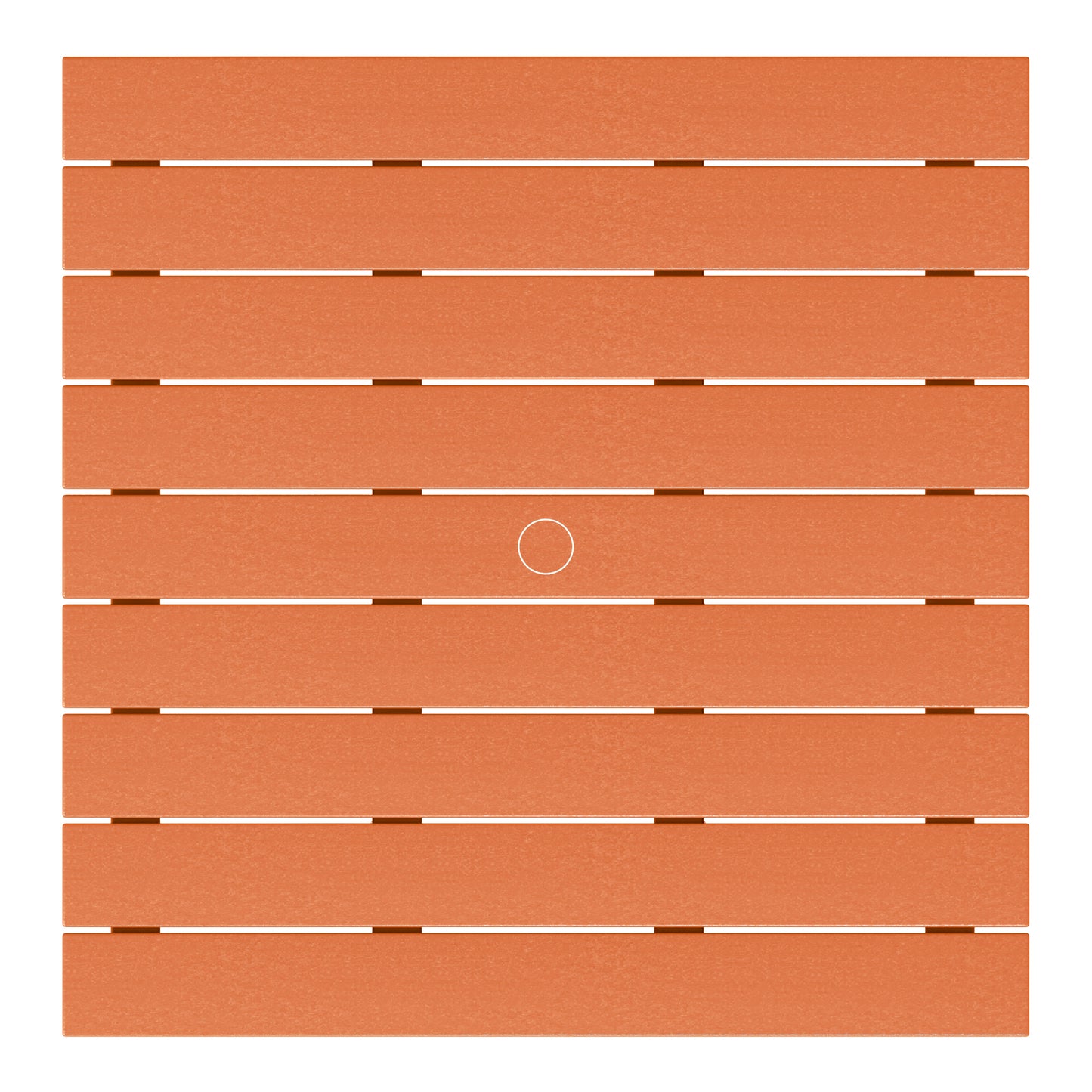 Tiny Terraces Kids' All-Weather Outdoor Square Dining Table (31" Top)